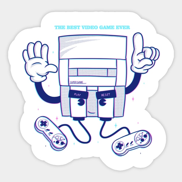 The best game ever Sticker by Eoli Studio
